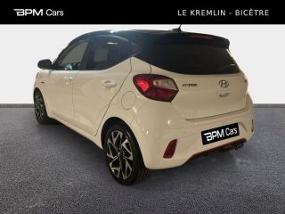 94270 : Hyundai Kremlin-Bicêtre - BPM Cars - HYUNDAI i10 - i10 - Atlas White/Toit/rétros Black - Traction - Essence