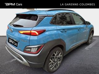92130 : Hyundai ISSY-LES-MOULINEAUX - BPM Cars - HYUNDAI Kona - Kona - Bleu - Traction - Hybride : Essence/Electrique