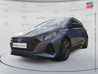 67800 : Hyundai Strasbourg - HESS Automobile - HYUNDAI i20 - i20 - Meta Blue Métal/Toit+rétros Black - Traction - Essence
