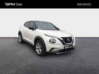 36000 : Hyundai Châteauroux - BPM Cars - NISSAN Juke - Juke - Blanc Lunaire+Toit Noir Métallisé - Traction - Essence