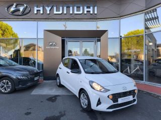 19100 : Hyundai Brive-la-Gaillarde - Garage Pouget - HYUNDAI i10 - i10 - Polar White - Traction - Essence