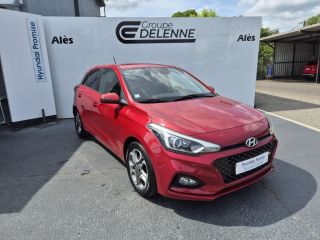 30100 : Hyundai Alès - Auto Hall - HYUNDAI i20 Intuitive - i20 II - Rouge - Boîte manuelle - Essence sans plomb