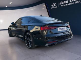 06130 : Hyundai Grasse - Garage Jean Cauvin - AUDI A5 SPORTBACK Competition - A5 II - Noir - Automate sequentiel - Diesel