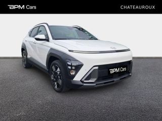 36000 : Hyundai Châteauroux - BPM Cars - HYUNDAI Kona - Kona - Atlas White - Traction - Hybride : Essence/Electrique