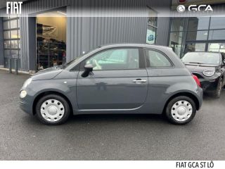 50000 : Hyundai Saint-Lô - GCA - FIAT 500 - 500 - Electroclash Grey Métal -  - Essence/Micro-Hybride