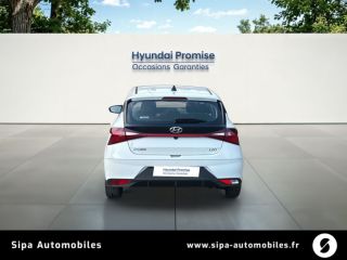 33110 : Hyundai Bordeaux Nord Le Bouscat - Sipa Automobiles - HYUNDAI i20 Initia - i20 (08/2023) - BLANC - Boîte manuelle - Essence sans plomb