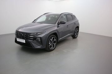 01150 : Stock constructeur - HYUNDAI TUCSON N Line Creative - TUCSON IV - Gris - Boîte automatique - Essence / Courant électrique