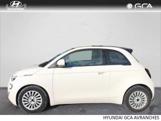 50300 : Hyundai Avranches - GCA - FIAT 500 - 500 - Blanc - Traction - Electrique