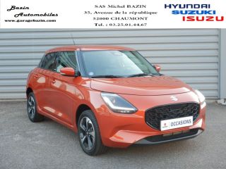 52000 : Hyundai Chaumont - Garage Michel Bazin - SUZUKI Swift - Swift - Orange - Transmission intégrale - Essence/Micro-Hybride