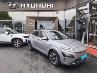 19100 : Hyundai Brive-la-Gaillarde - Garage Pouget - HYUNDAI Kona - Kona - Shimmering Silver Métal - Traction - Electrique