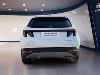 06130 : Hyundai Grasse - Garage Jean Cauvin - HYUNDAI TUCSON CREATIVE - TUCSON IV - Blanc - Boîte automatique - Essence / Courant électrique