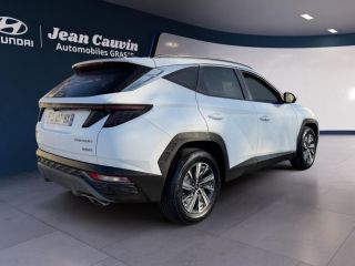 06130 : Hyundai Grasse - Garage Jean Cauvin - HYUNDAI TUCSON CREATIVE - TUCSON IV - Blanc - Boîte automatique - Essence / Courant électrique