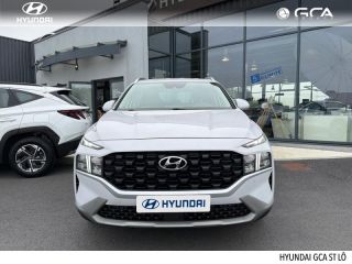 50000 : Hyundai Saint-Lô - GCA - HYUNDAI Santa Fe - Santa Fe - Glacier White Métal - Traction - Hybride : Essence/Electrique