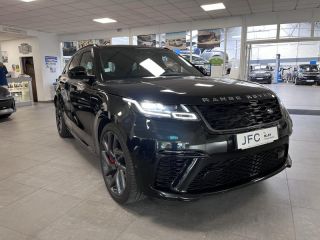 27700 : Hyundai Les Andelys - JFC by Mary Automobiles - LAND-ROVER Range Rover Velar - Range Rover Velar - Noir Santorini Métallisée - Transmission intégrale - Essence
