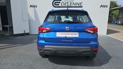 30100 : Hyundai Alès - Auto Hall - SEAT ARONA Style - ARONA - Bleu - Automate sequentiel - Essence sans plomb
