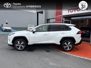 50000 : Hyundai Saint-Lô - GCA - TOYOTA RAV4 - RAV4 - Blanc Lunaire Nacré - Transmission intégrale - Hybride rechargeable : Essence/Electrique