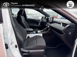 50000 : Hyundai Saint-Lô - GCA - TOYOTA RAV4 - RAV4 - Blanc Lunaire Nacré - Transmission intégrale - Hybride rechargeable : Essence/Electrique