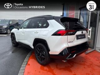 50000 : Hyundai Saint-Lô - GCA - TOYOTA RAV4 - RAV4 - Blanc Lunaire Nacré/Toit Noir Attitude - Transmission intégrale - Hybride : Essence/Electrique