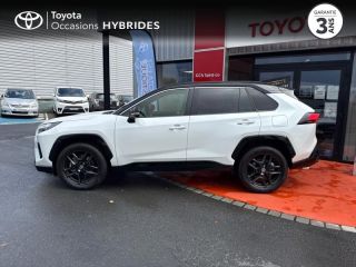 50000 : Hyundai Saint-Lô - GCA - TOYOTA RAV4 - RAV4 - Blanc Lunaire Nacré/Toit Noir Attitude - Transmission intégrale - Hybride : Essence/Electrique