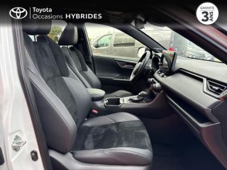 50000 : Hyundai Saint-Lô - GCA - TOYOTA RAV4 - RAV4 - Blanc Lunaire Nacré/Toit Noir Attitude - Transmission intégrale - Hybride : Essence/Electrique