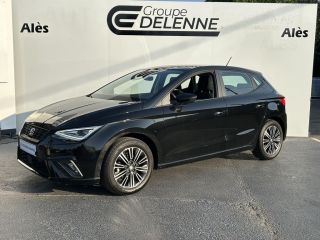 30100 : Hyundai Alès - Auto Hall - SEAT IBIZA Copa - IBIZA V - Noir - Automate sequentiel - Essence sans plomb
