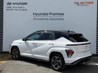 14100 : Hyundai Lisieux - Trajectoire Automobiles - HYUNDAI Kona - Kona - Atlas White/Toit/rétros Black - Traction - Hybride : Essence/Electrique