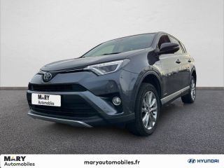 80330 : Hyundai Amiens - Mary Automobiles - TOYOTA RAV4 HYBRIDE 2018 Dynamic Edition - RAV4 IV - GRIS FONCE - Automate à fonct. Continu - Essence / Courant électrique