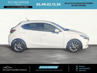 86000 : Hyundai Poitiers - Eco des Nations - MAZDA Mazda 2 - Mazda 2 - Blanc - Traction - Essence/Micro-Hybride