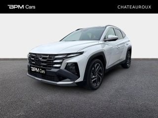 36000 : Hyundai Châteauroux - BPM Cars - HYUNDAI Tucson - Tucson - Serenity White Métal - Traction - Hybride : Essence/Electrique
