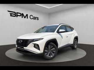 75013 : Hyundai Paris 13 - BPM Cars - HYUNDAI Tucson - Tucson - Serenity White Métal - Traction - Hybride : Essence/Electrique
