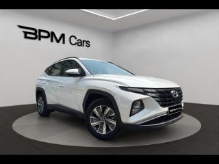 75013 : Hyundai Paris 13 - BPM Cars - HYUNDAI Tucson - Tucson - Serenity White Métal - Traction - Hybride : Essence/Electrique