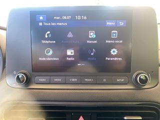 33110 : Hyundai Bordeaux Nord Le Bouscat - Sipa Automobiles - HYUNDAI KONA Intuitive - KONA - Bleu - Boîte manuelle - Essence sans plomb