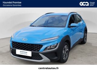 38200 : Hyundai Vienne - Groupe Central Autos - HYUNDAI KONA HYBRID Initia - KONA - Bleu - Automate sequentiel - Essence / Courant électrique