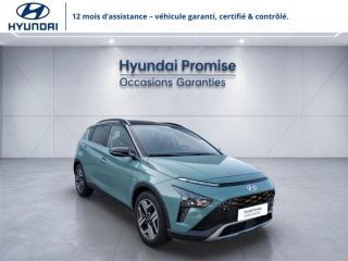 29000 : Hyundai Quimper - Iroise Automobiles - HYUNDAI Bayon - Bayon - Mangrove Green Métal/Toit/rétros Black - Traction - Essence/Micro-Hybride