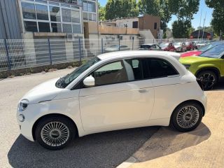 04100 : Hyundai Manosque - Pedinielli - FIAT 500e BERLINE Nouvelle 500 - 500 III ELECTRIQUE - Blanc - Automate à fonct. Continu - Courant électrique