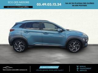 86000 : Hyundai Poitiers - Eco des Nations - HYUNDAI Kona - Kona - Bleu - Traction - Hybride : Essence/Electrique