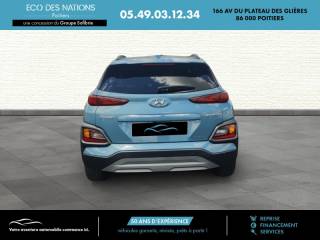 86000 : Hyundai Poitiers - Eco des Nations - HYUNDAI Kona - Kona - Bleu - Traction - Hybride : Essence/Electrique