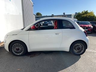 33140 : Hyundai Bordeaux Sud Villenave d&#039;Ornon - Sipa Automobiles - FIAT 500e BERLINE MY22 SERIE 1 STEP 2 (RED) - 500 III - Blanc - Automate à fonct. Continu - Courant électrique