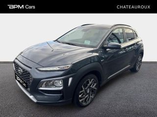 36000 : Hyundai Châteauroux - BPM Cars - HYUNDAI Kona - Kona - Dark Knight Métal - Traction - Hybride : Essence/Electrique