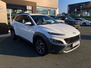 49070 : Hyundai Angers - Oceane Automobiles - HYUNDAI KONA HYBRID Creative - KONA - Blanc - Automate sequentiel - Essence / Courant électrique
