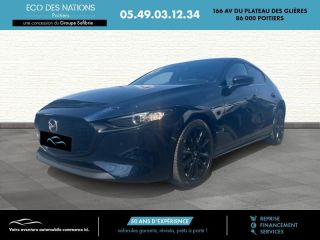 86000 : Hyundai Poitiers - Eco des Nations - MAZDA Mazda 3 - Mazda 3 - Deep Crystal Blue Mica - Traction - Essence/Micro-Hybride