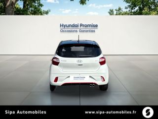 33110 : Hyundai Bordeaux Nord Le Bouscat - Sipa Automobiles - HYUNDAI i10  - i10 III - POLAR WHITE/PHANTOM BLACK - Boîte manuelle - Essence sans plomb