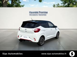 33110 : Hyundai Bordeaux Nord Le Bouscat - Sipa Automobiles - HYUNDAI i10  - i10 III - POLAR WHITE/PHANTOM BLACK - Boîte manuelle - Essence sans plomb