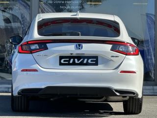 57200 : Hyundai Sarreguemines - Theobald Automobiles - HONDA Civic - Civic - Blanc Platine Nacré - Traction - Hybride : Essence/Electrique