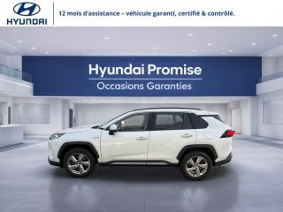 29200 : Hyundai Brest - Iroise Automobiles - TOYOTA RAV4 - RAV4 - Blanc Nacré - Traction - Hybride : Essence/Electrique
