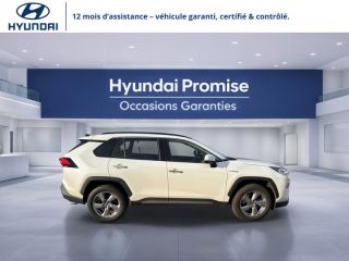 29200 : Hyundai Brest - Iroise Automobiles - TOYOTA RAV4 - RAV4 - Blanc Nacré - Traction - Hybride : Essence/Electrique