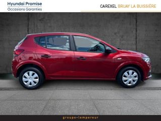 62700 : Hyundai Bruay-La-Buissière - Groupe Lempereur - DACIA Sandero - Sandero - Rouge Fusion métallisé - Traction - Essence