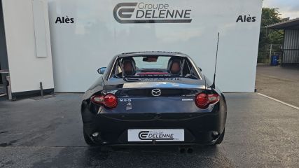 30100 : Hyundai Alès - Auto Hall - MAZDA MX-5 RF 2022 Selection Cuir Terracotta - MX-5 IV - Bleu - Boîte manuelle - Essence sans plomb