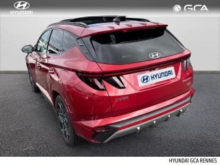 35510 : Hyundai Rennes - GCA - HYUNDAI Tucson - Tucson - Sunset red - Transmission intégrale - Hybride rechargeable : Essence/Electrique