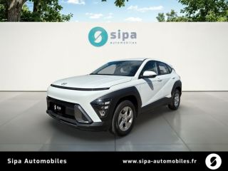 33110 : Hyundai Bordeaux Nord Le Bouscat - Sipa Automobiles - HYUNDAI KONA Intuitive - KONA (02/2023) - BLANC - Automate sequentiel - Essence / Courant électrique